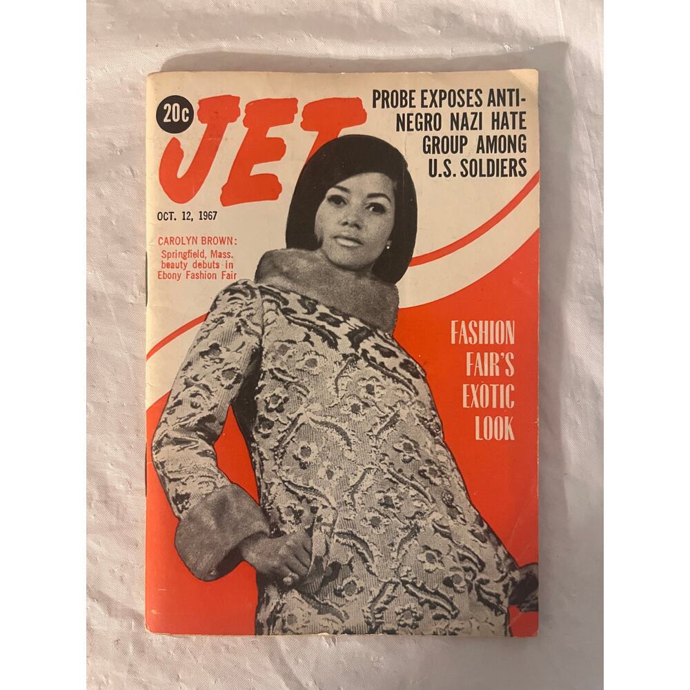 JET Magazine Oct 12 1967 Carolyn Brown Ebony Fashion Fair Black History - Picture 13 of 13